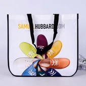 Bagiau Esgidiau Bag Tote y gellir eu hailddefnyddio wedi'u Lamineiddio